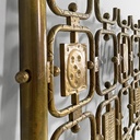 Testiera del letto di Osvaldo Borsani e Arnaldo Pomodoro per Atelier Borsani Varedo, 1950 ca.