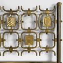 Testiera del letto di Osvaldo Borsani e Arnaldo Pomodoro per Atelier Borsani Varedo, 1950 ca.