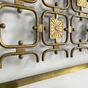 Testiera del letto di Osvaldo Borsani e Arnaldo Pomodoro per Atelier Borsani Varedo, 1950 ca.