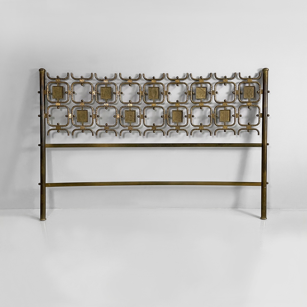 Testiera del letto di Osvaldo Borsani e Arnaldo Pomodoro per Atelier Borsani Varedo, 1950 ca.