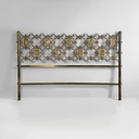 Testiera del letto di Osvaldo Borsani e Arnaldo Pomodoro per Atelier Borsani Varedo, 1950 ca.