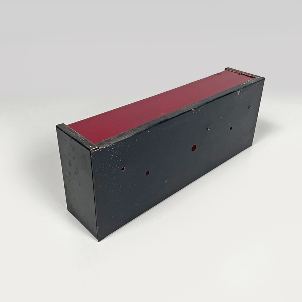 Red plastic and white writing cinema or theater sign, 1960s