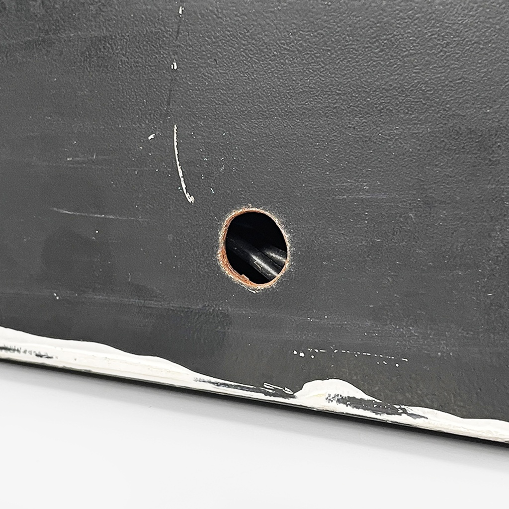 Red plastic and white writing cinema or theater sign, 1960s