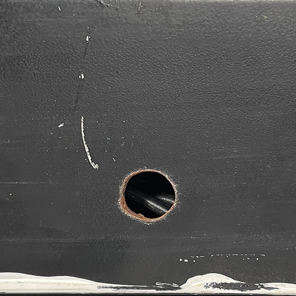 Red plastic and white writing cinema or theater sign, 1960s