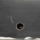 Red plastic and white writing cinema or theater sign, 1960s