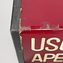 Red plastic and white writing cinema or theater sign, 1960s