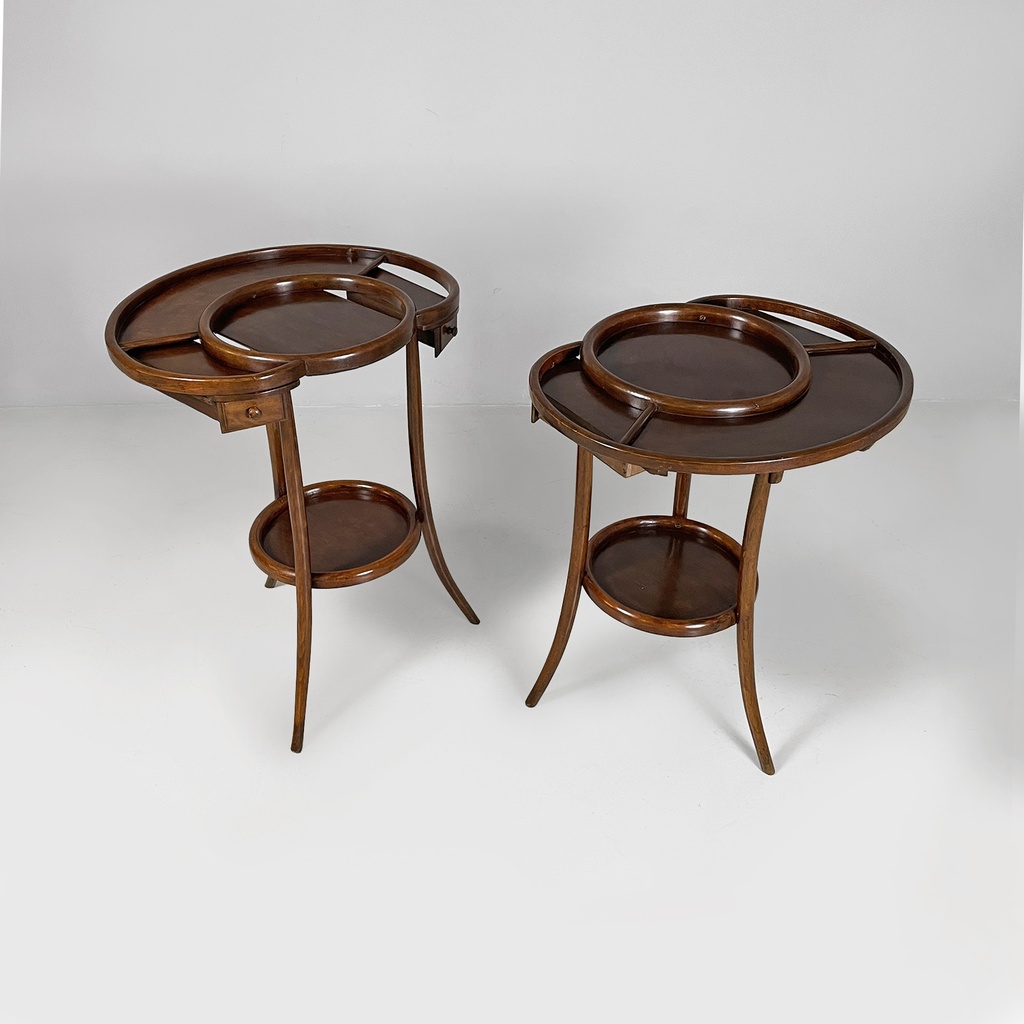 Coffee tables in wood, 1900s