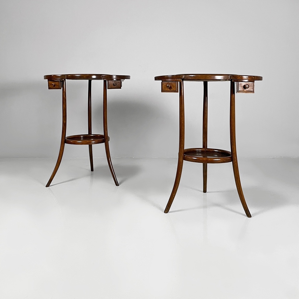 Coffee tables in wood, 1900s