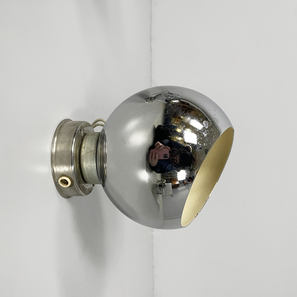 Applique orientabili in acciaio, 1970 ca.