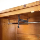 Armadio con specchio in legno, 1950 ca.