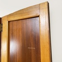 Armadio con specchio in legno, 1950 ca.