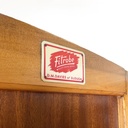 Armadio con specchio in legno, 1950 ca.