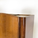 Armadio con specchio in legno, 1950 ca.