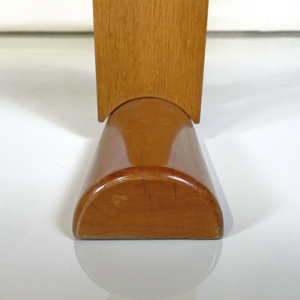 Tavolo da pranzo in legno, 1980 ca.