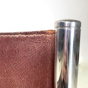 Sedie in pelle marrone di D.I.D., 1970 ca.