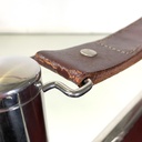 Sedie in pelle marrone di D.I.D., 1970 ca.