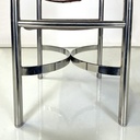 Sedie in pelle marrone di D.I.D., 1970 ca.