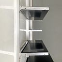 Libreria E22 di Osvaldo Borsani per Tecno, 1970 ca.