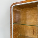 Credenza con vetrina in legno, 1920 ca.