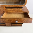 Credenza con vetrina in legno, 1920 ca.