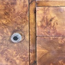 Credenza con vetrina in legno, 1920 ca.