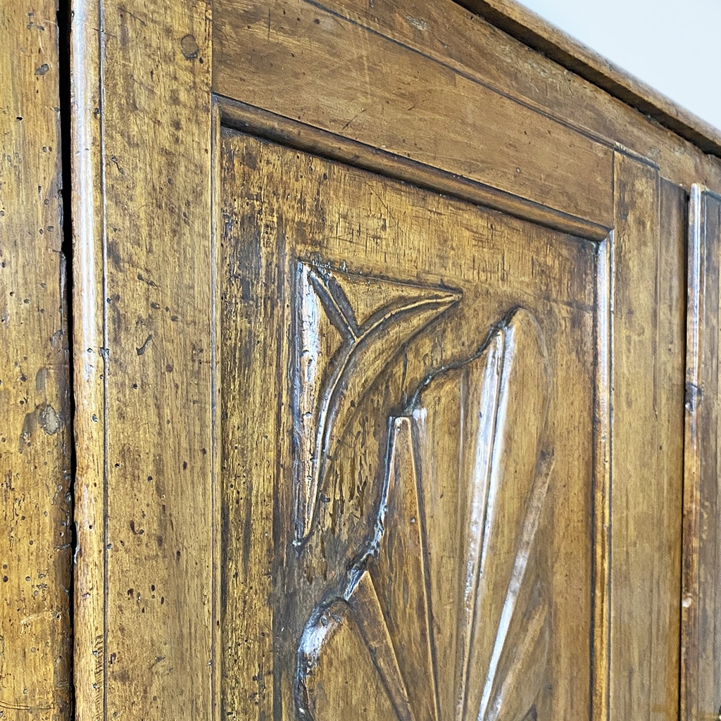 Credenza in legno, fine del 1600 ca. 