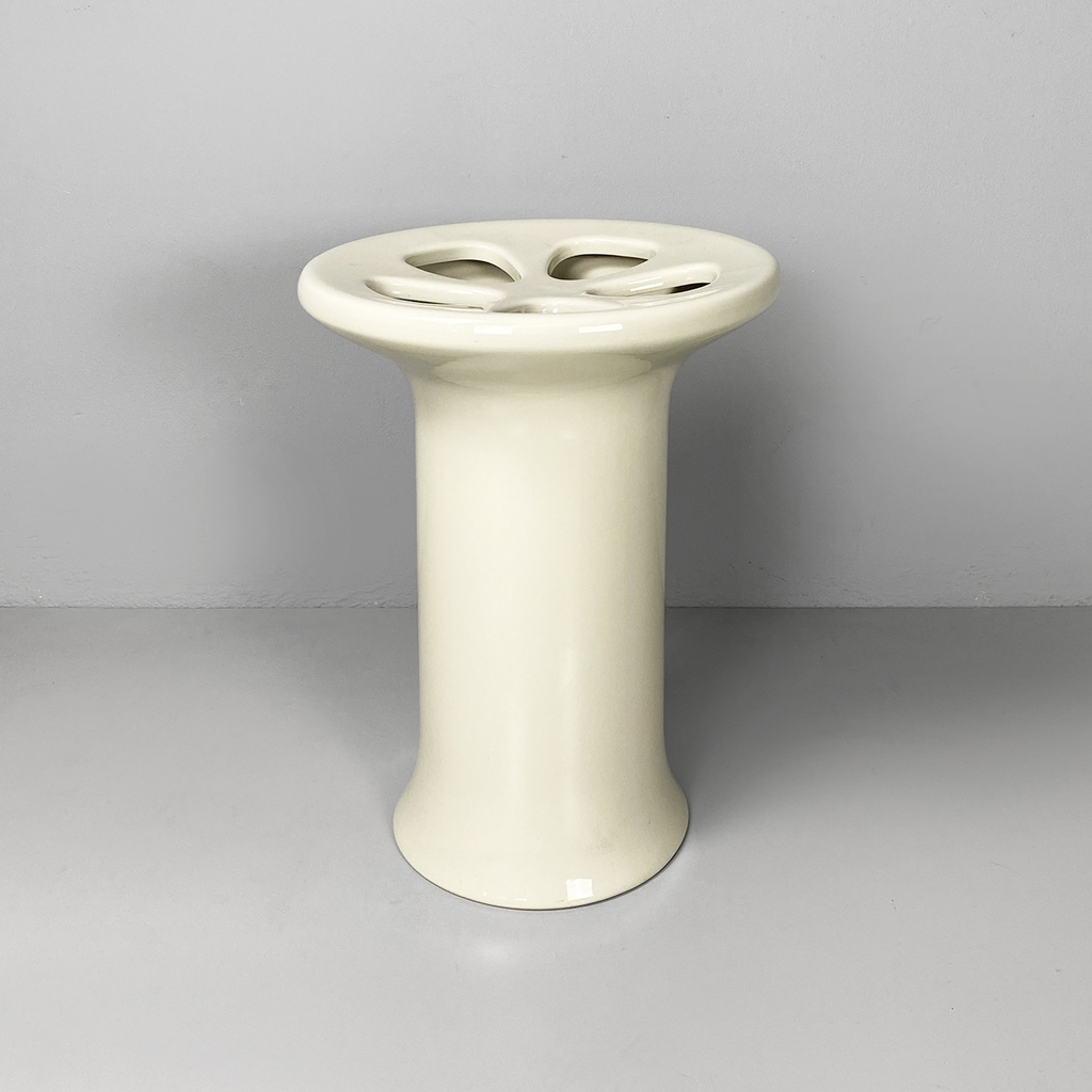 Portaombrelli in ceramica di Angelo Mangiarotti per Fratelli Brambilla, 1970 ca.