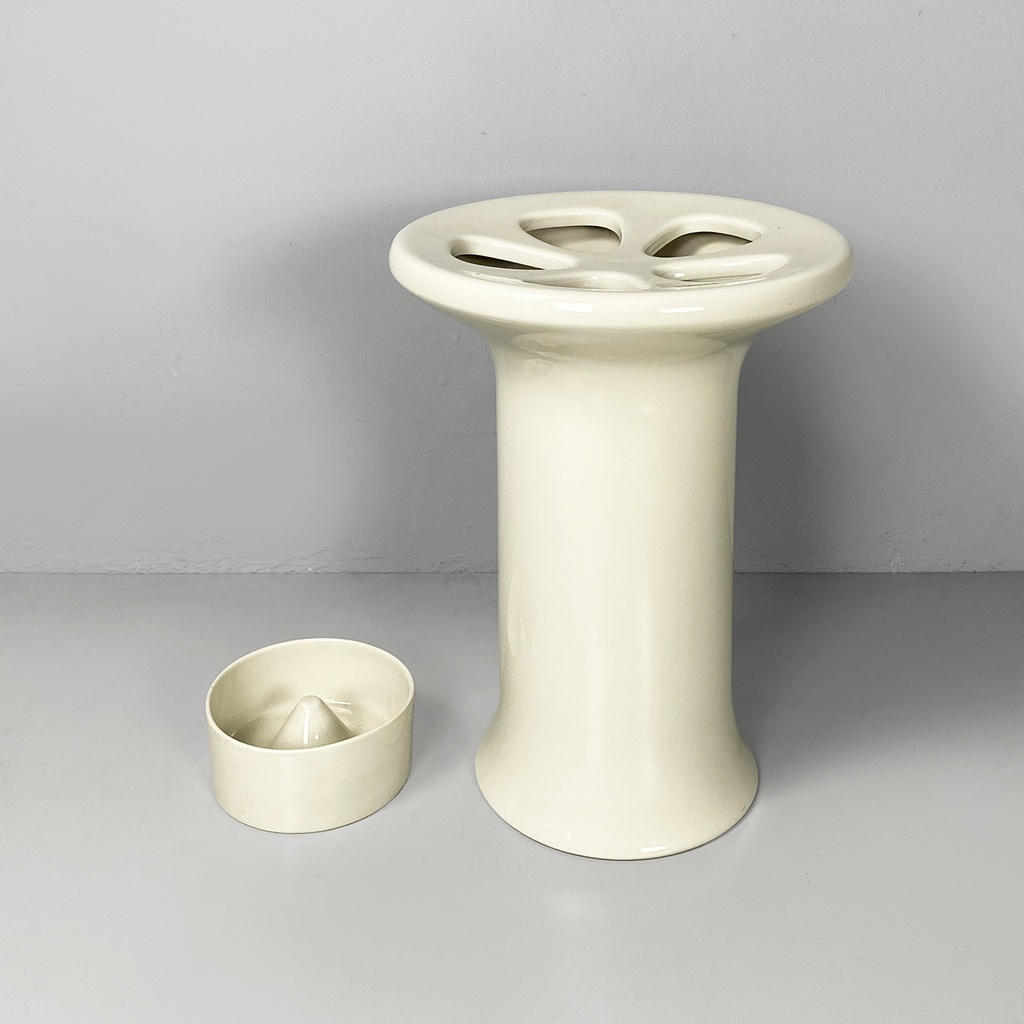 Portaombrelli in ceramica di Angelo Mangiarotti per Fratelli Brambilla, 1970 ca.