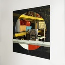 Specchio da parete Morphos di Carmi per Acerbis, 1980 ca.