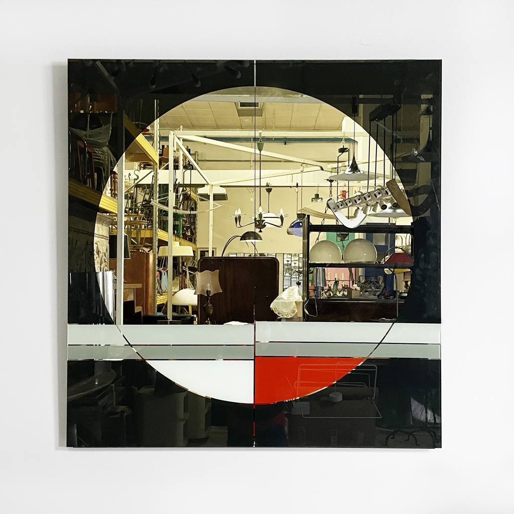 Specchio da parete Morphos di Carmi per Acerbis, 1980 ca.