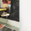 Specchio da parete Morphos di Carmi per Acerbis, 1980 ca.