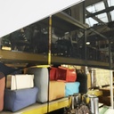 Specchio da parete Morphos di Carmi per Acerbis, 1980 ca.