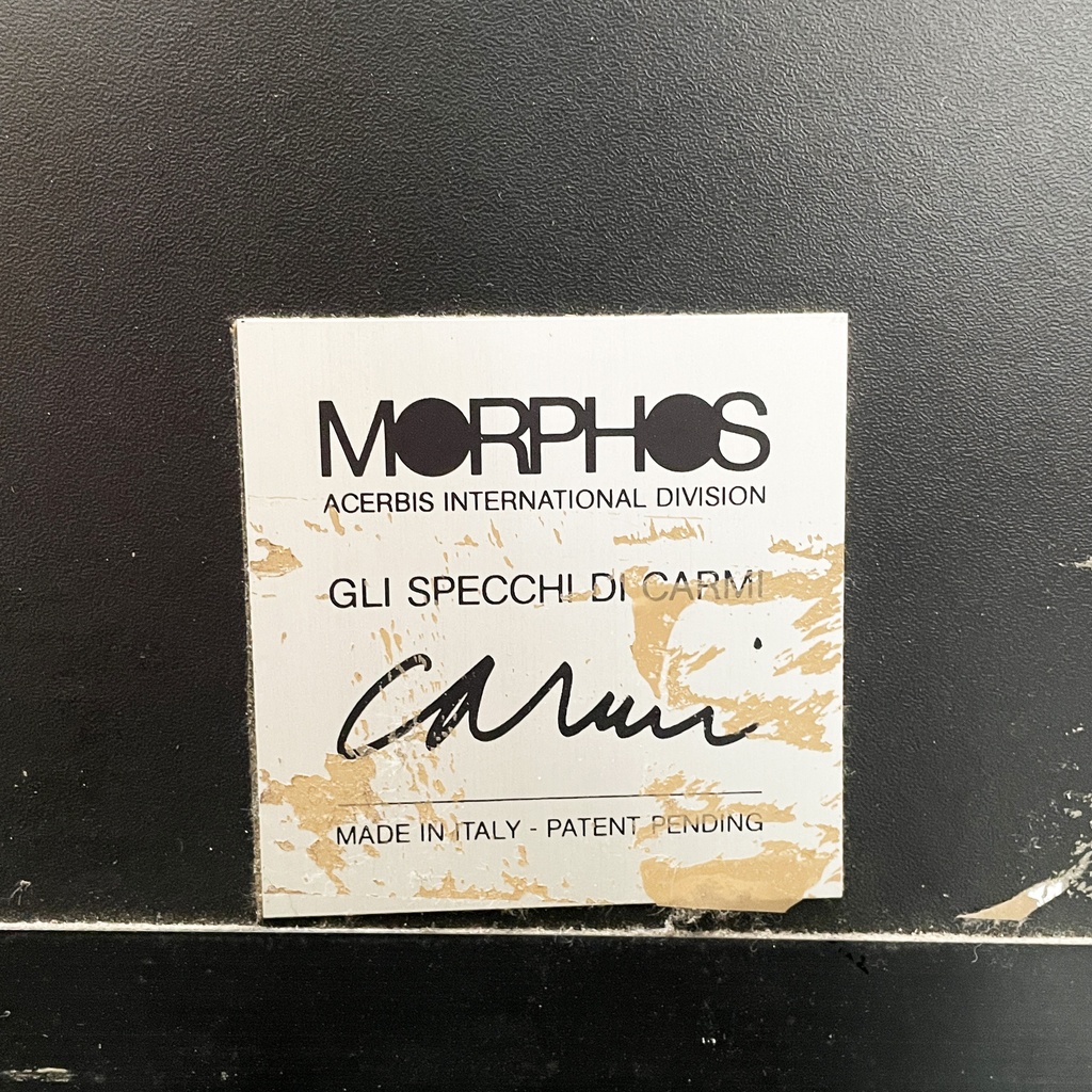 Specchio da parete Morphos di Carmi per Acerbis, 1980 ca.