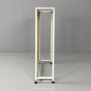 Copricalorifero in metallo bianco, 1950 ca.