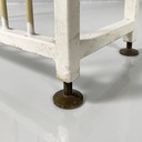 Copricalorifero in metallo bianco, 1950 ca.