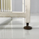 Copricalorifero in metallo bianco, 1950 ca.