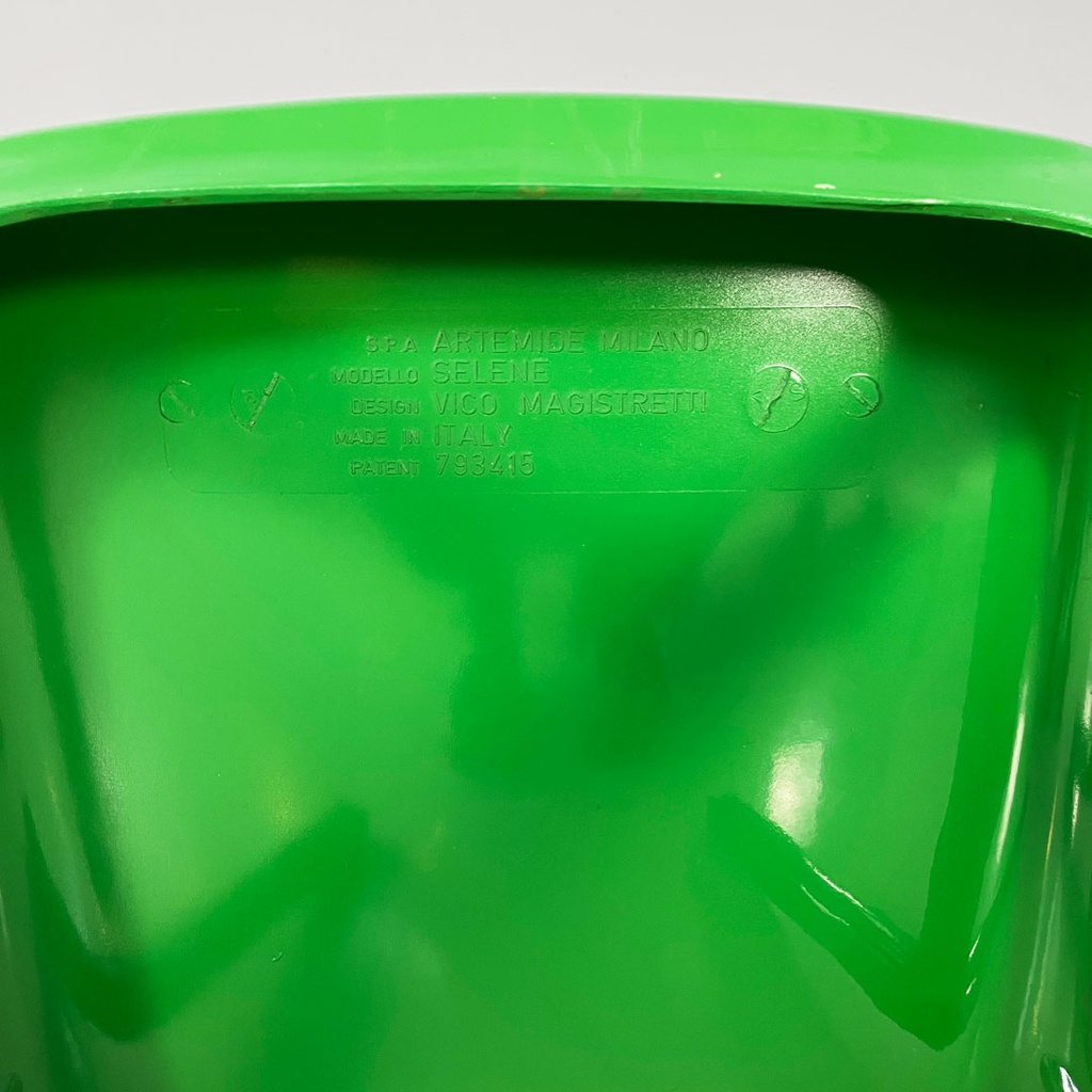 Sedie Selene di Vico Magistretti per Artemide, 1960 ca.