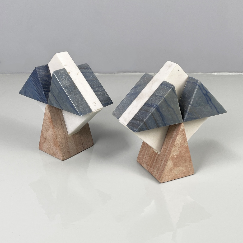 Sculture in marmo, 1980 ca.