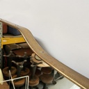 Specchio da parete in ottone, 1950 ca. 