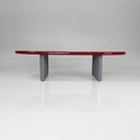 Tavolo da caffè in legno laccato, 1980 ca.