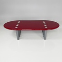 Tavolo da caffè in legno laccato, 1980 ca.