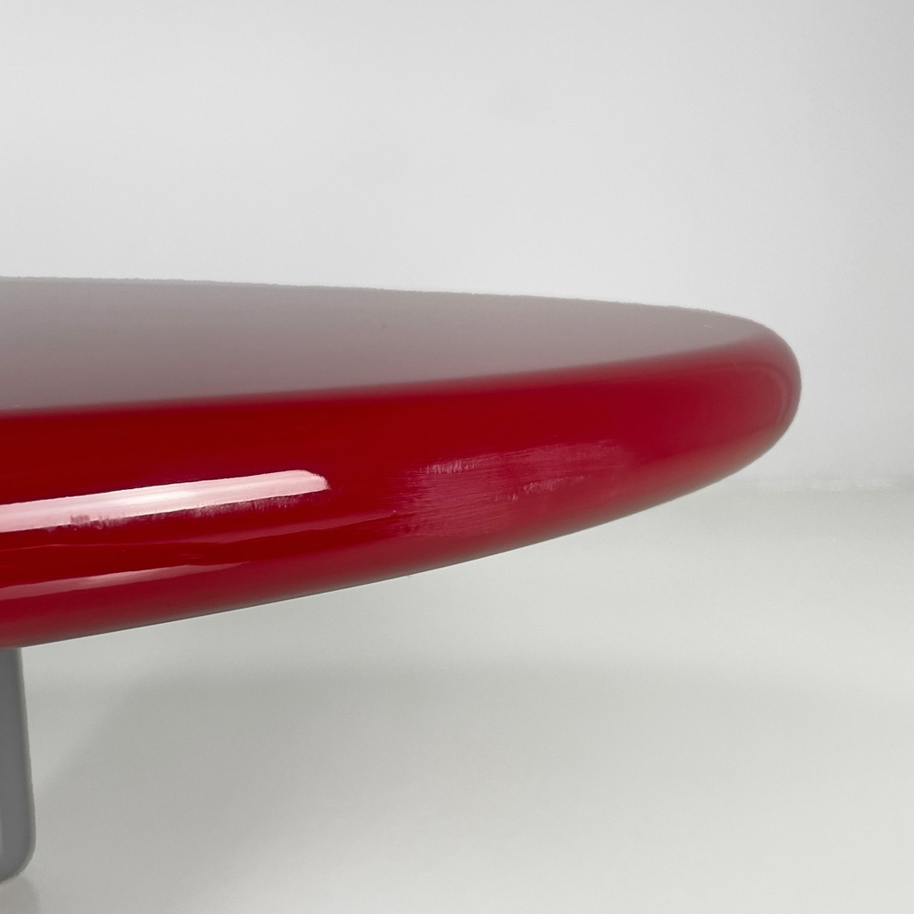 Tavolo da caffè in legno laccato, 1980 ca.