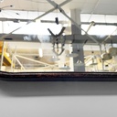 Specchio da parete in legno, 1940 ca.