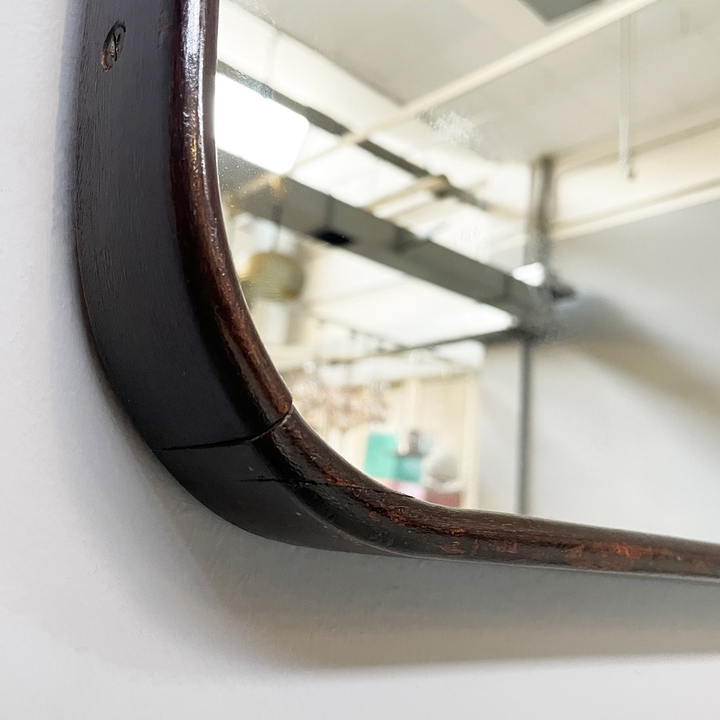 Specchio da parete in legno, 1940 ca.