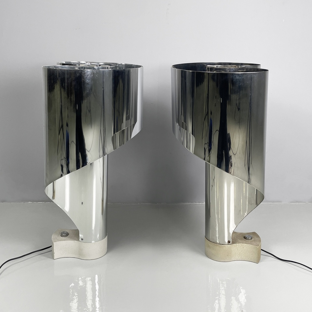 Lampada da tavolo Spinnaker di Costantino Corsini e Giorgio Wiskemann per Stilnovo, 1970 ca.