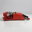 Macchina da scrivere Valentine di Ettore Sottsass e Perry A. King per Olivetti, 1970 ca.