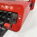 Macchina da scrivere Valentine di Ettore Sottsass e Perry A. King per Olivetti, 1970 ca.