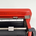 Macchina da scrivere Valentine di Ettore Sottsass e Perry A. King per Olivetti, 1970 ca.