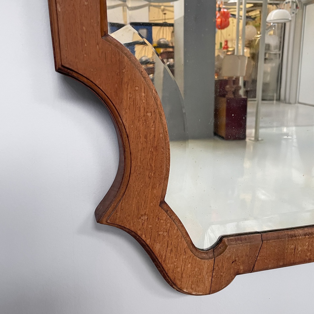Specchio da parete in legno, 1940 ca.