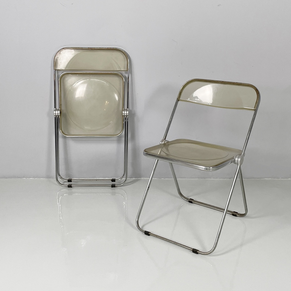 Sedie Plia di Giancarlo Piretti per Anonima Castelli, 1970 ca.